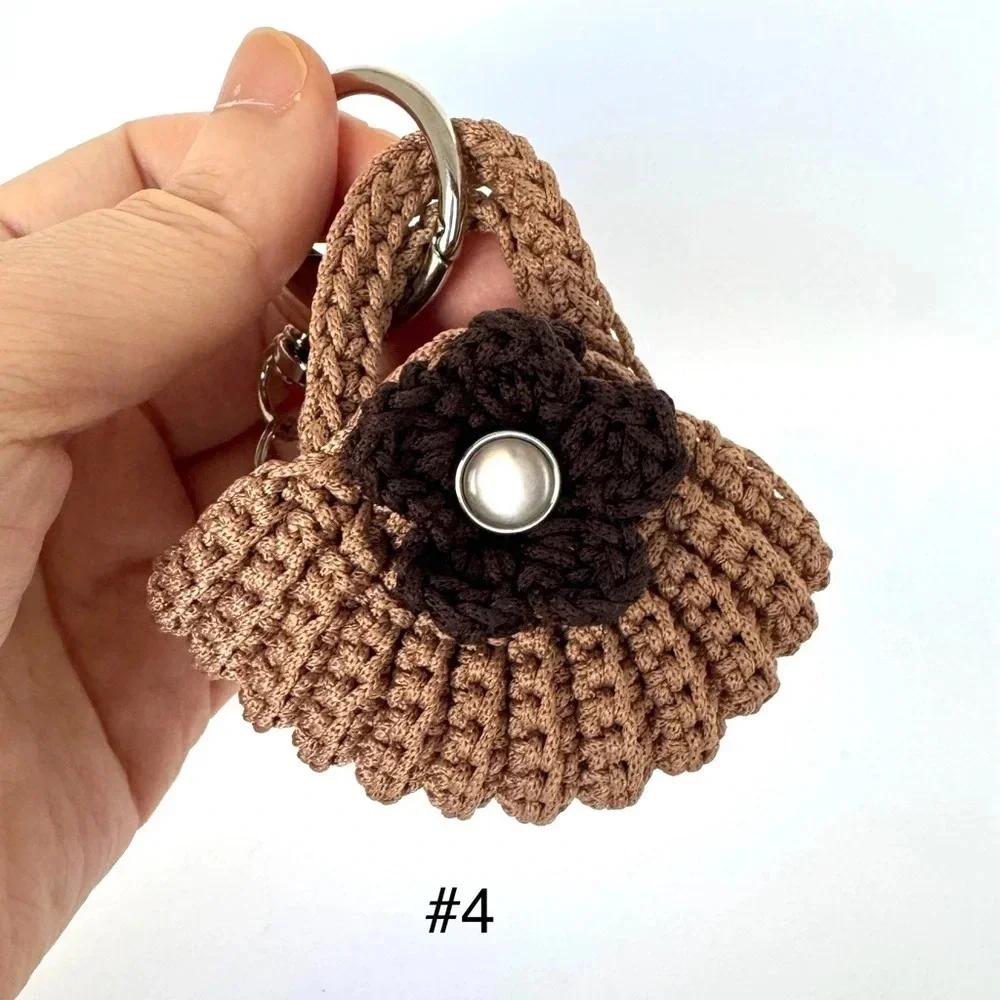 NWT Handmade Mini Flower Purse Keychain $25 EACH
